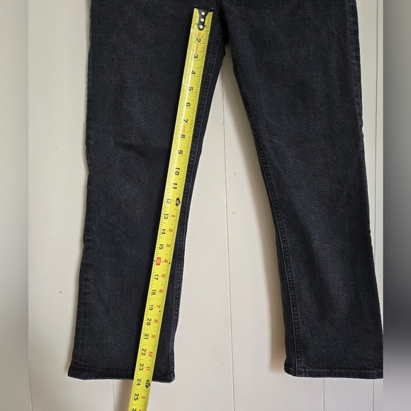 Agolde Women's Black Boot Cut Jeans -Size 29 - Picture 10 of 11